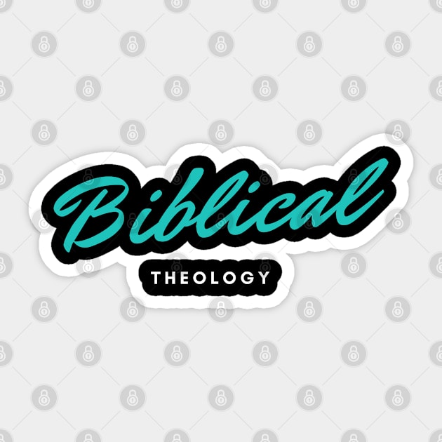 Biblical Theology Sticker by Patrickchastainjr